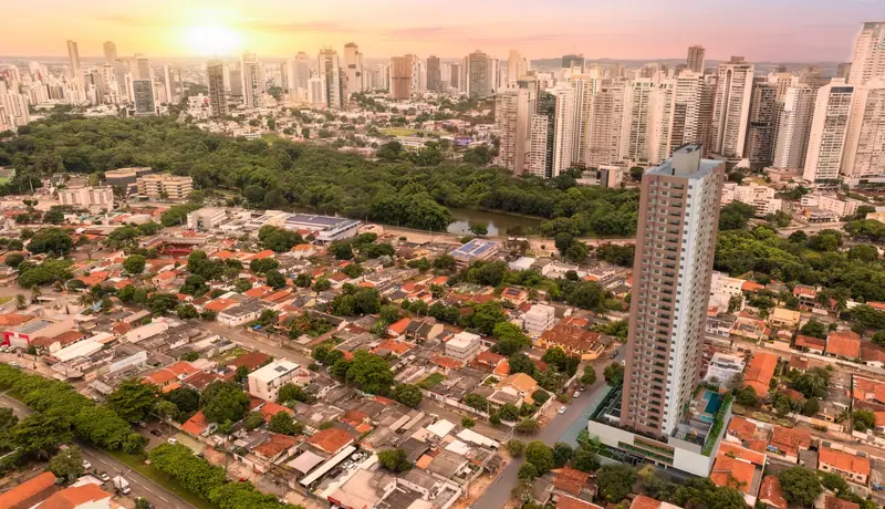 Fachada do Una Areião, no Setor Pedro Ludovico, em Goiânia